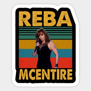 Reba Mcentire Legend Country Music Gift For Fan Sticker